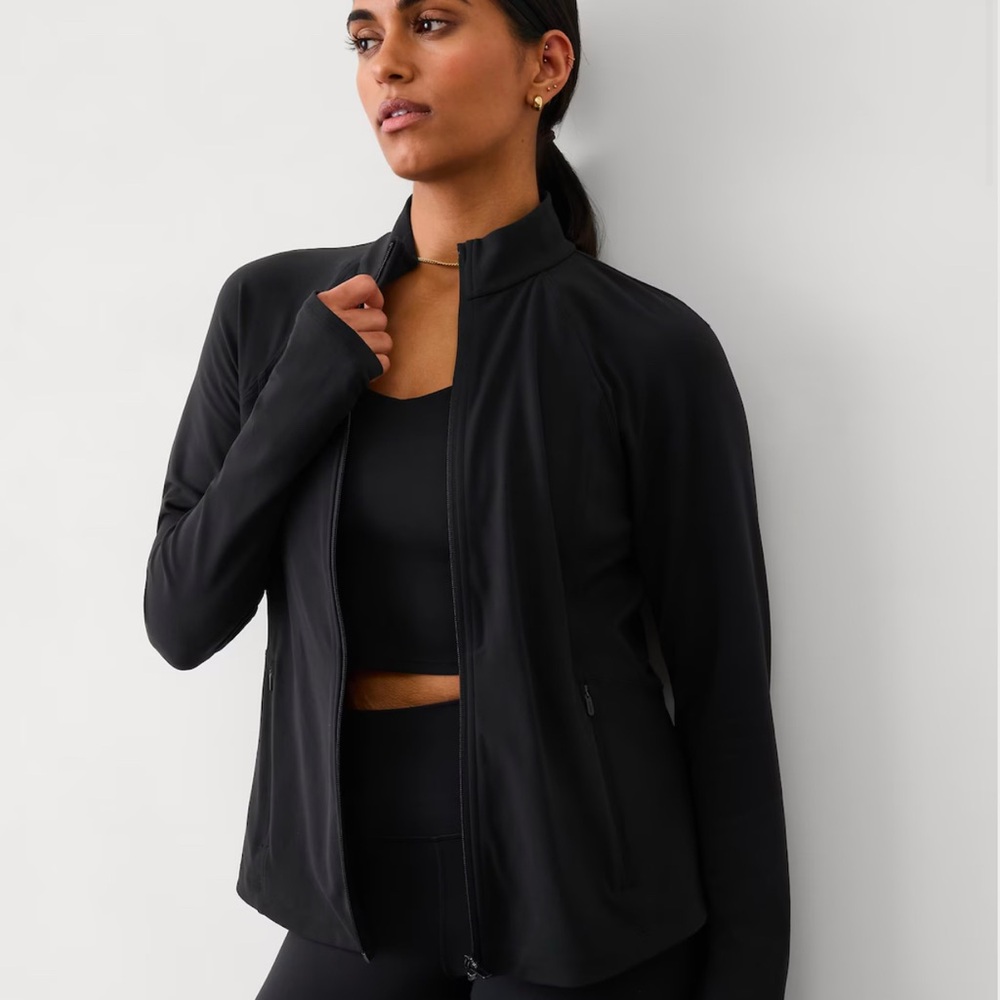 Athleta Salutation Jacket Black - image 1